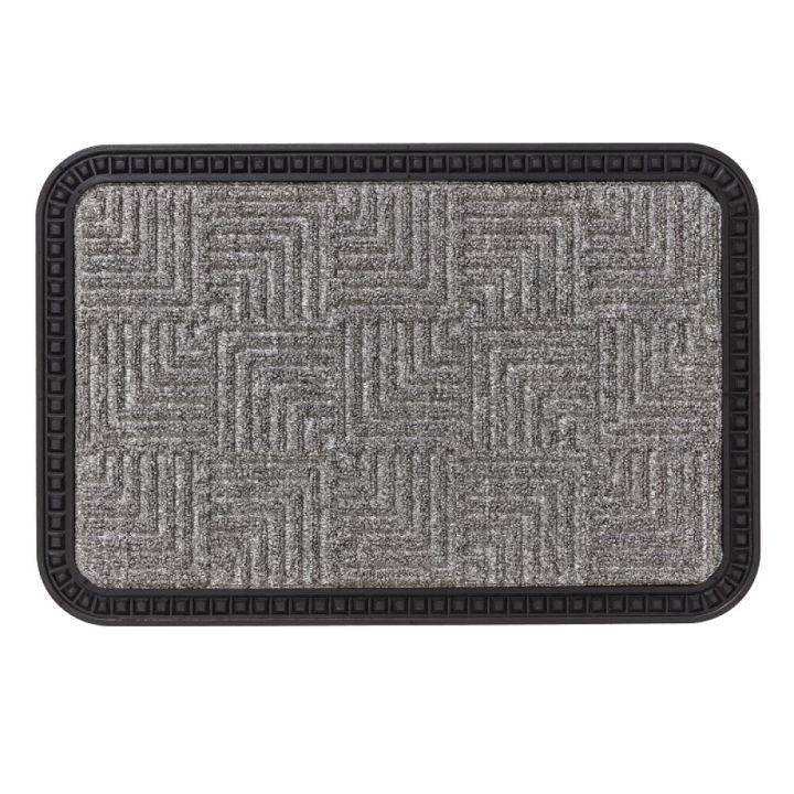 Uksematt Astra Border Star 50 x 80 cm, hõbedane