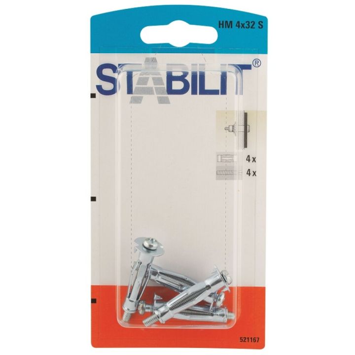 Metalltüübel Stabilit M 4 x 32 mm