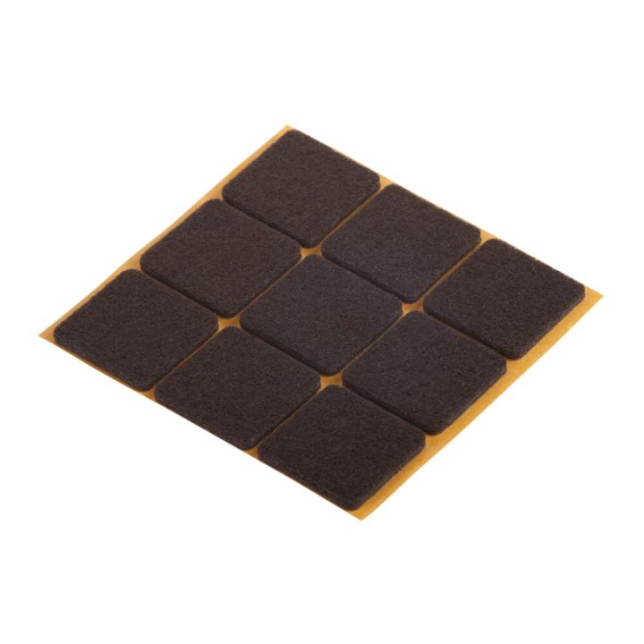 Mööblivilt Fix-o-moll 25 x 25 mm pruun 9 tk