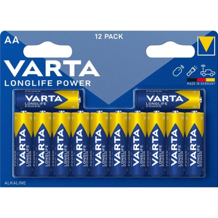 Patareid Varta High Energy 1,5 V AA/LR6, 12 tk