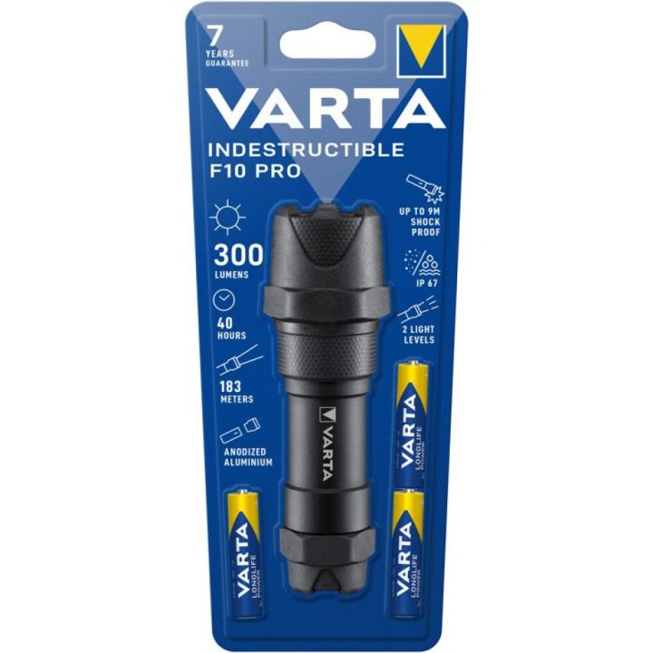 Taskulamp Varta Indestructible F10 Pro