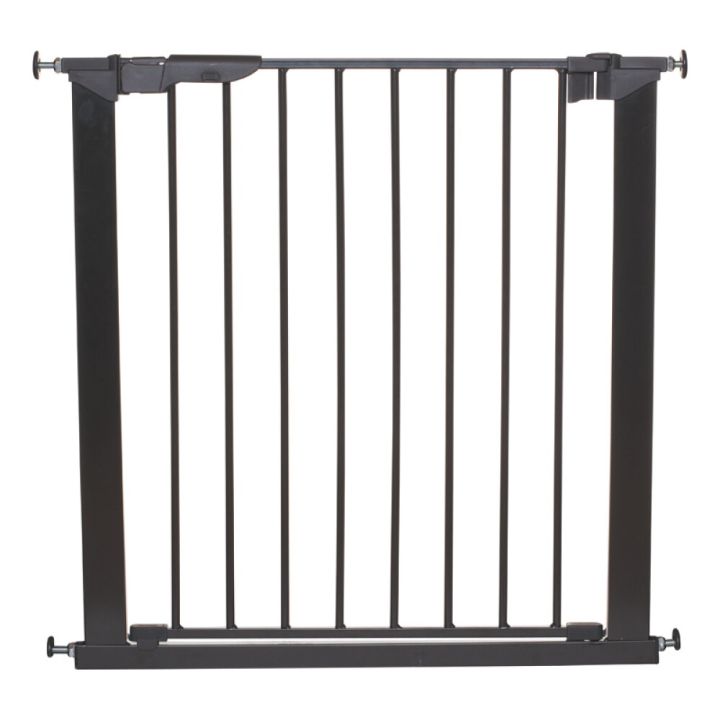 Turvavärav Modig must, metallist 735 - 796 x 730 mm