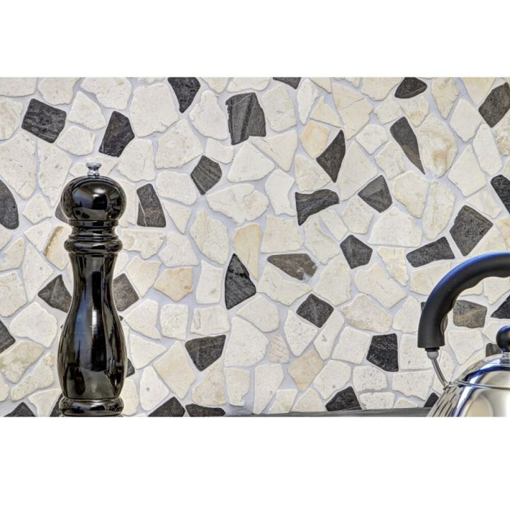 Looduskivimosaiik HuH Mosaik Bali Ciot mix BianconeJava 30,5 x 30,5 cm