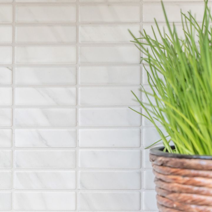 Kivimosaiik Optic valge 29,5 x 29 cm