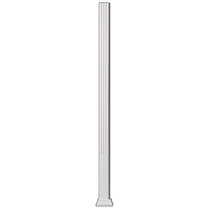 Radiaatori katte jalg Solo valge 39 x 78 x 945 mm