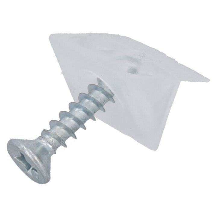 Mööblinurk 15 x 10 mm valge