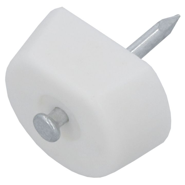 Riiulikandur valge plast