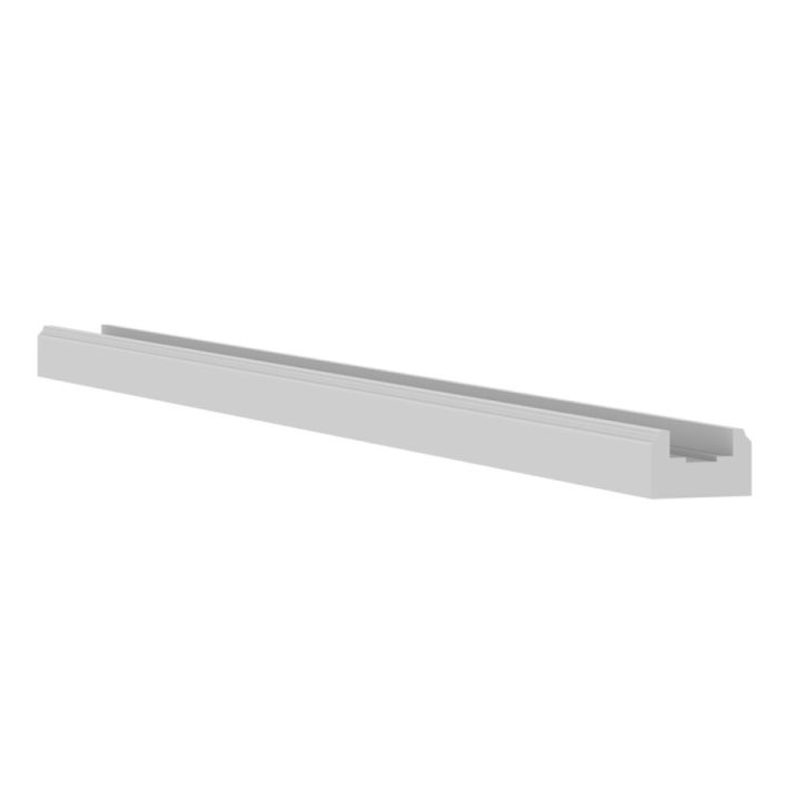 Trepisarja Helsinki alapiire valge, 40 x 65 x 2300 mm