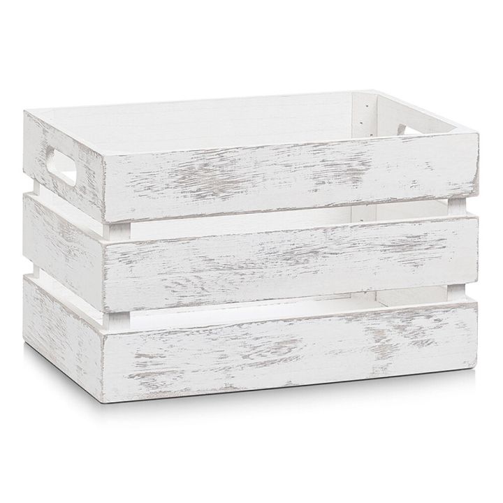 Puitkast Vintage, valge