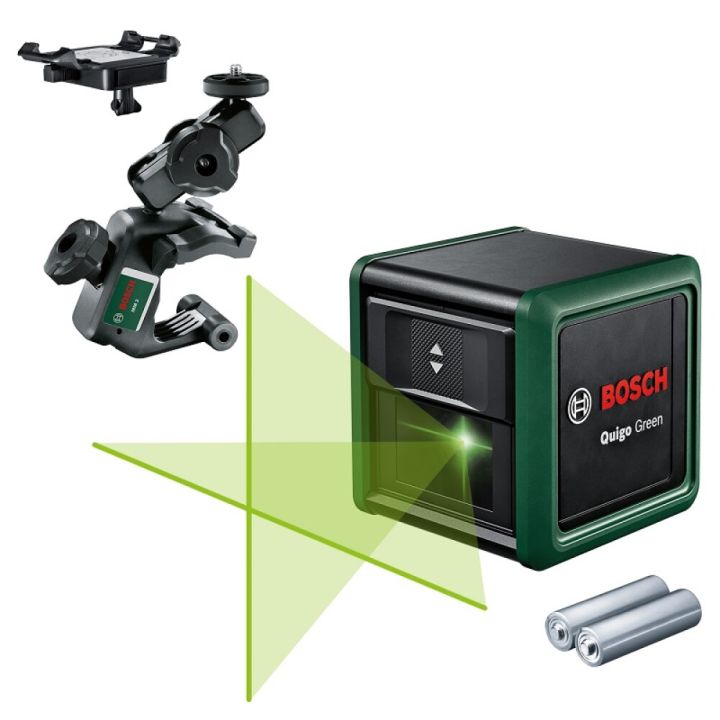 Ristjoonlaser Bosch Quigo green