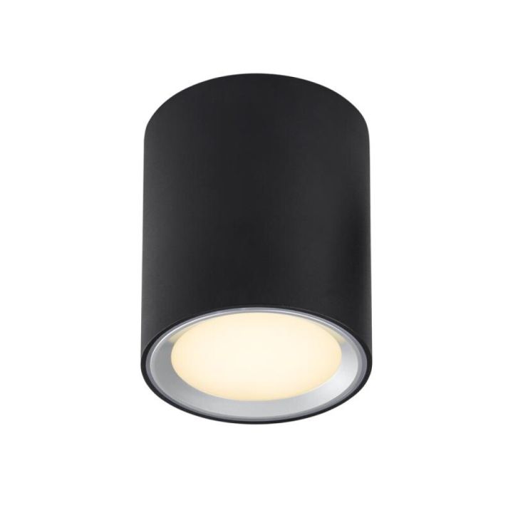LED-kohtvalgusti Nordlux Fallon 12 cm must