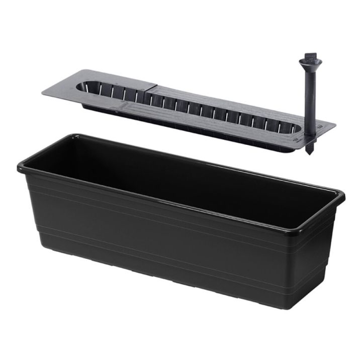 Rõdukast Orthex altkastmisega 55 cm, must