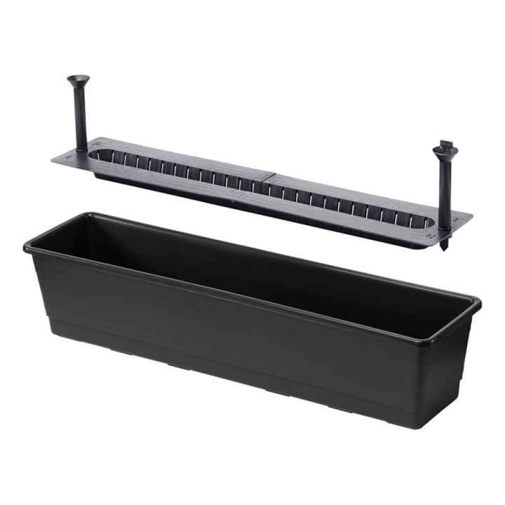 Rõdukast Orthex altkastmisega 75 cm, must