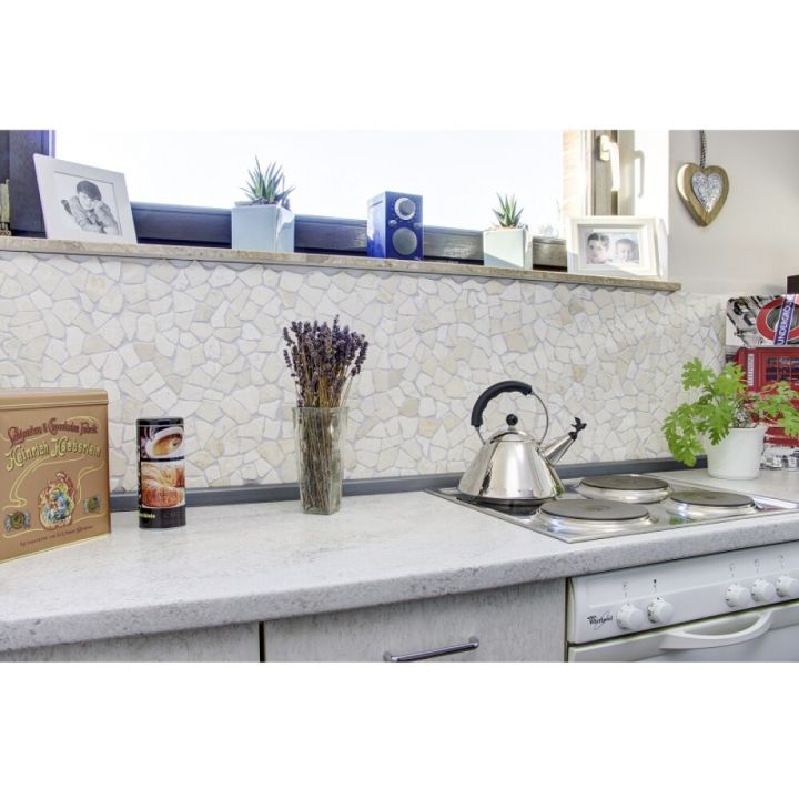 Looduskivimosaiik HuH Mosaik Bali Ciot uni Biancone 30,5 x 30,5 cm