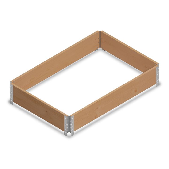 Istutuskast Gardol 120 x  80 x 20 cm,natural