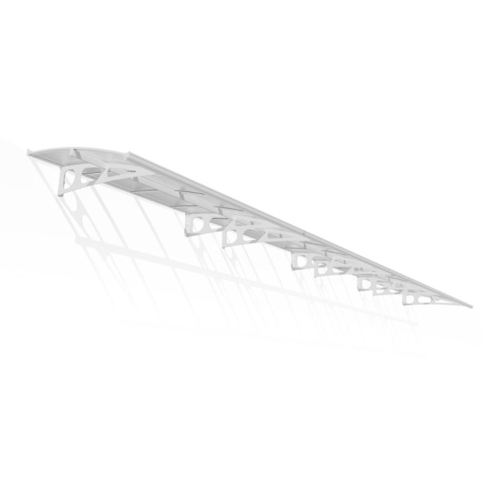 Varikatus Canopia Bordeaux Twinwall valge 1,4 x 8,9 m