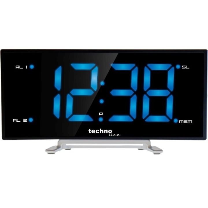 Digitaalne kellraadio Technoline WT 460 17,1 x 8,7 cm, must