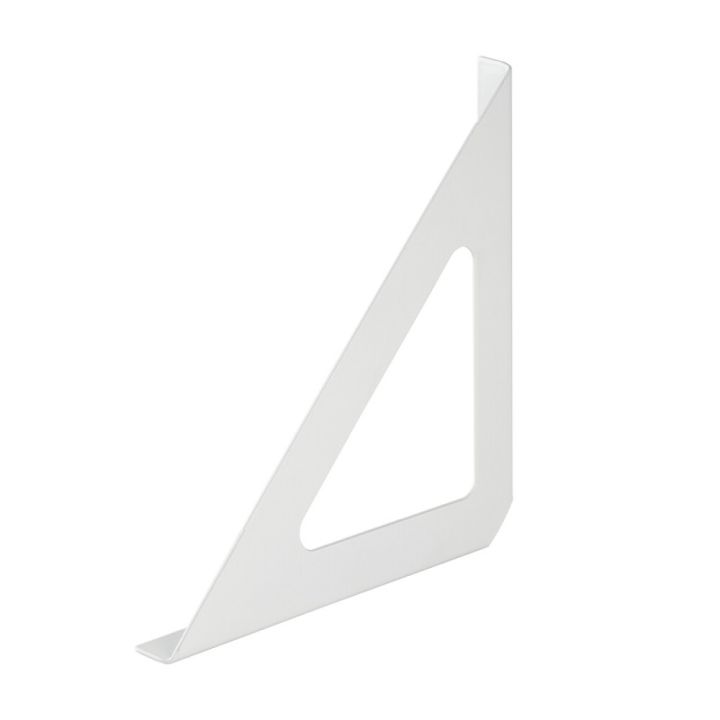 Riiulikandur Tri valge 240 x 240 x 18 mm