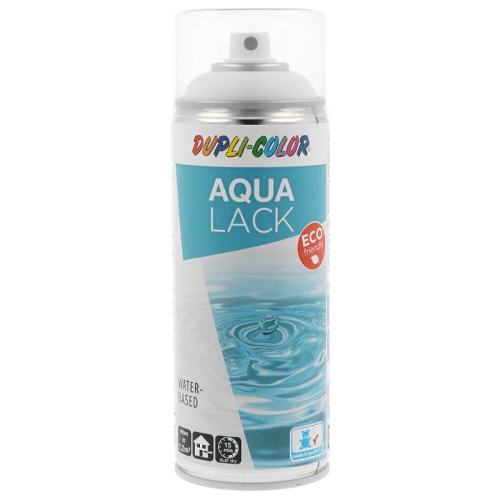 Aerosoolvärv  Dupli-Color Aqua Eco+ matt RAL 9010 valge