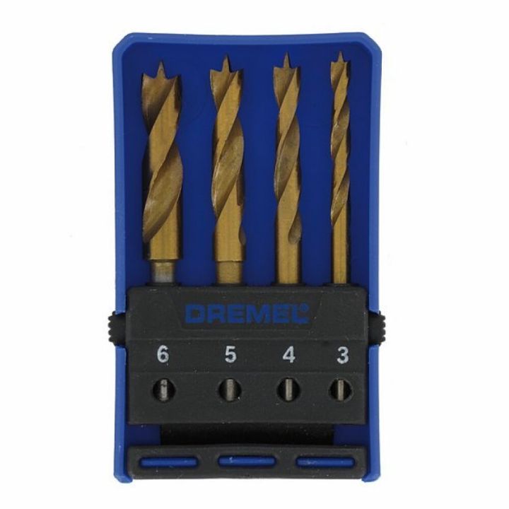 Puidupuuride komplekt Dremel 4-osaline (636)