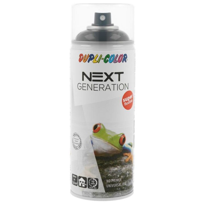 Aerosoolvärv Dupli-Color Next Generation 400 ml läikiv RAL9005 jet black