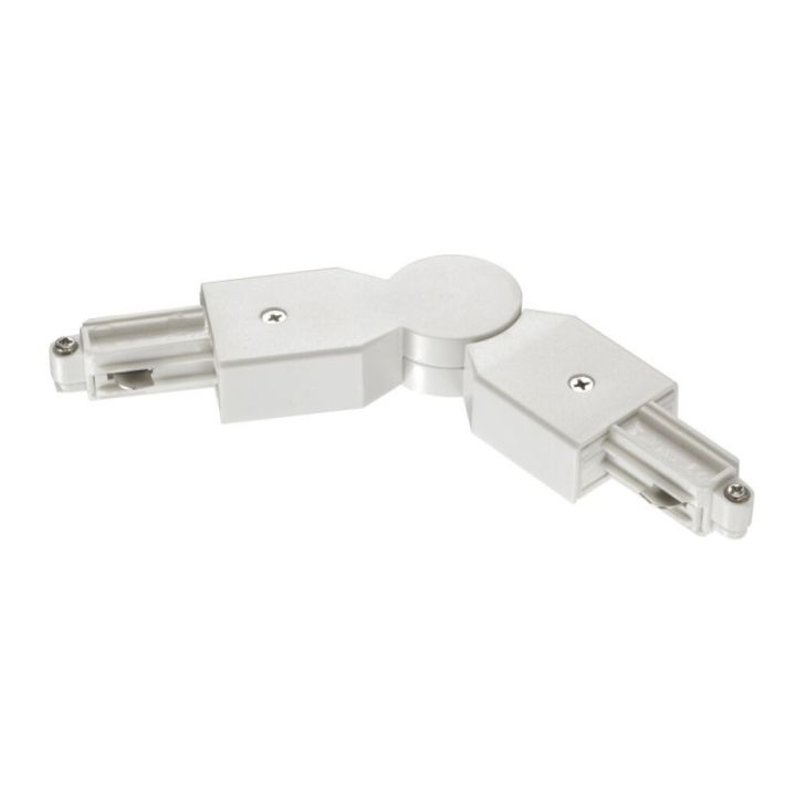 Nurgaühendus siinile Nordlux Track Light Link valge