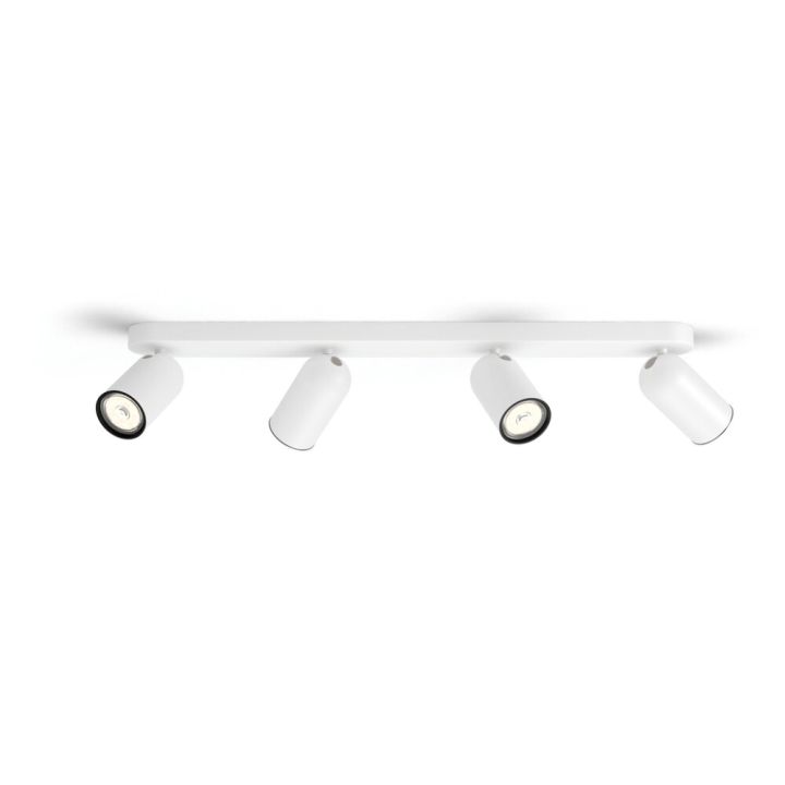 Kohtvalgusti Philips myLiving Pongee 4-osaline, valge