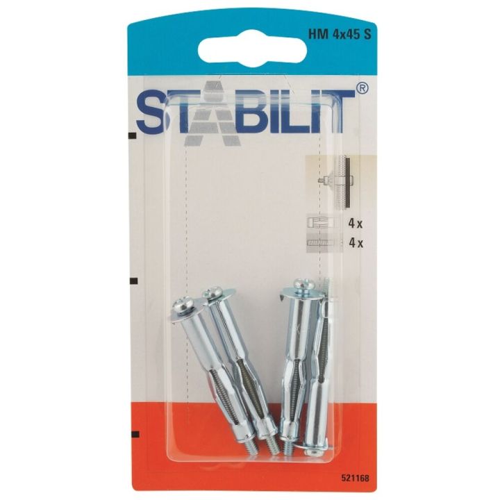Metalltüübel Stabilit M 4 x 45 mm