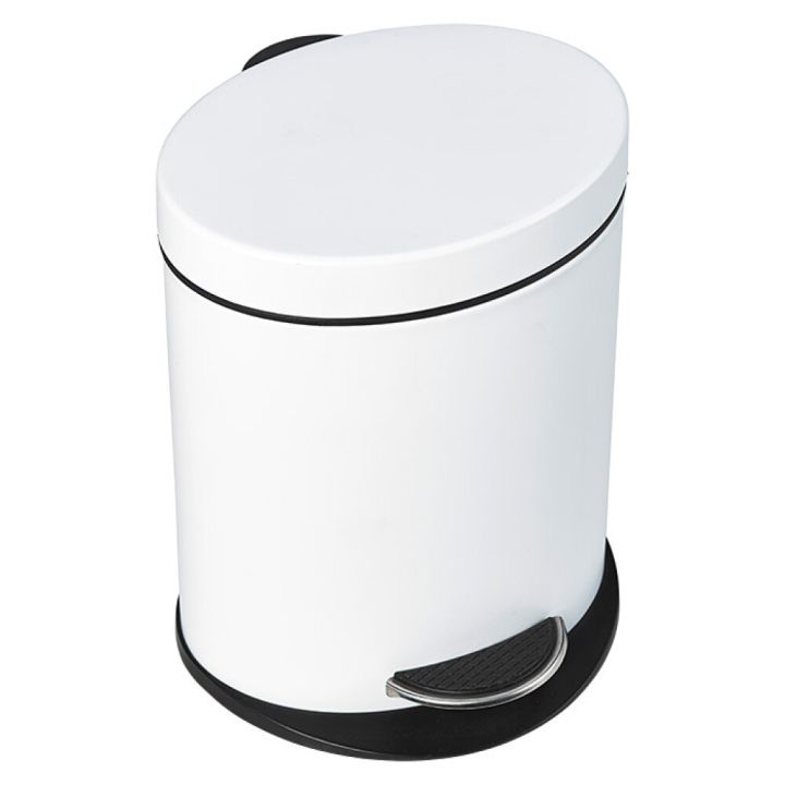 Pedaaliga prügikast Venus Aiko valge 3 l