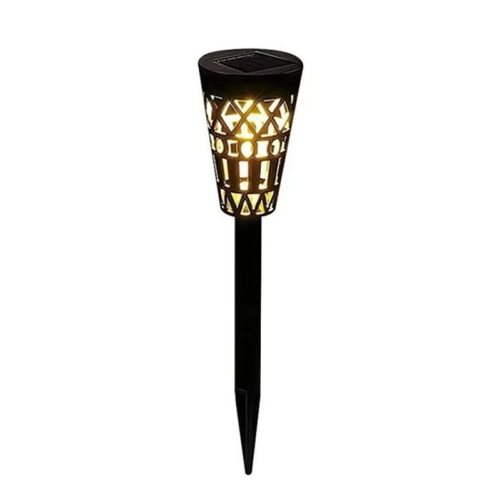 Päikesepatareiga LED-valgustid Bauhaus 2 tk must/kuldne