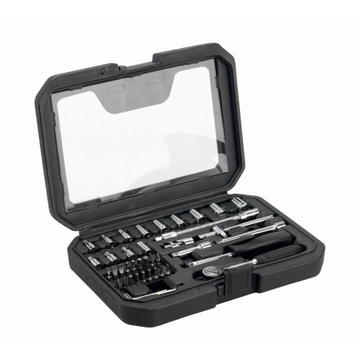 Padrunikomplekt Alpha tools 1/4, 41-osaline