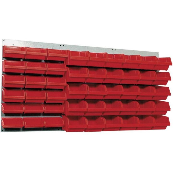 Säilituskastide komplekt seinale 51-osaline