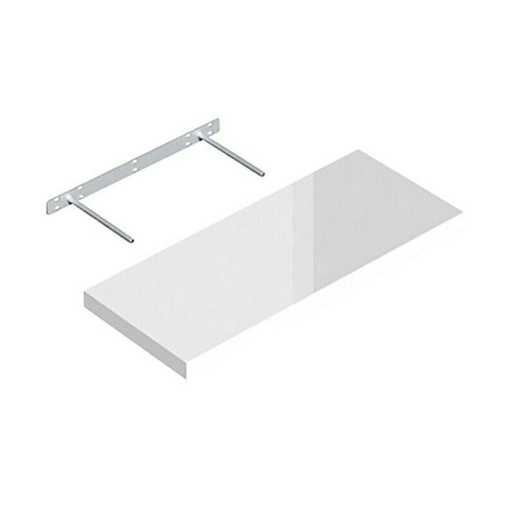 Seinariiul Regalux XL4 valge kõrgläige 59,5 x 23,5 x 3,8 cm