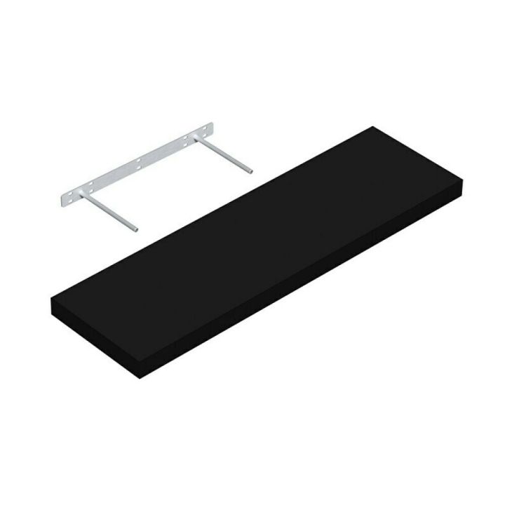 Seinariiul Regalux XL4 must 80 x 24 x 3,8 cm