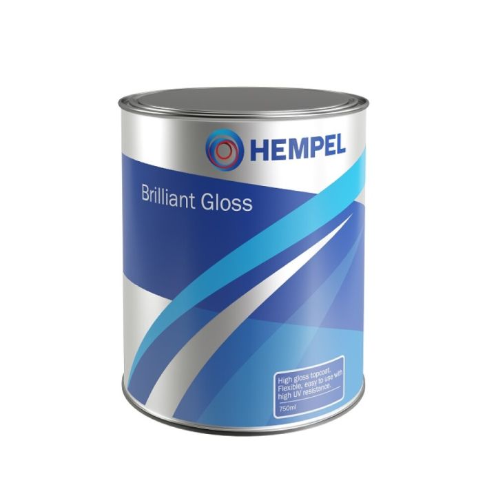 Alküüd pinnavärv Hempel Brilliant Gloss 10231 valge 0,75 l