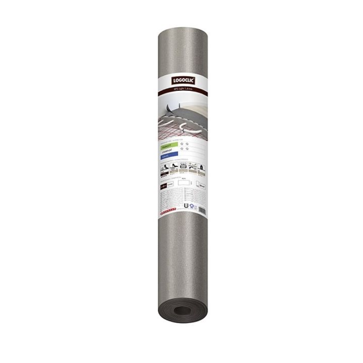 Alusmaterjal XPS Light 1,6 mm, 20 m²/rull