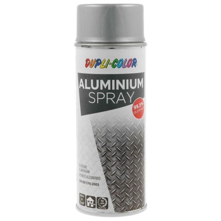 Aerosoolvärv Dupli-Color Aluminium Spray 400 ml, matthõbe