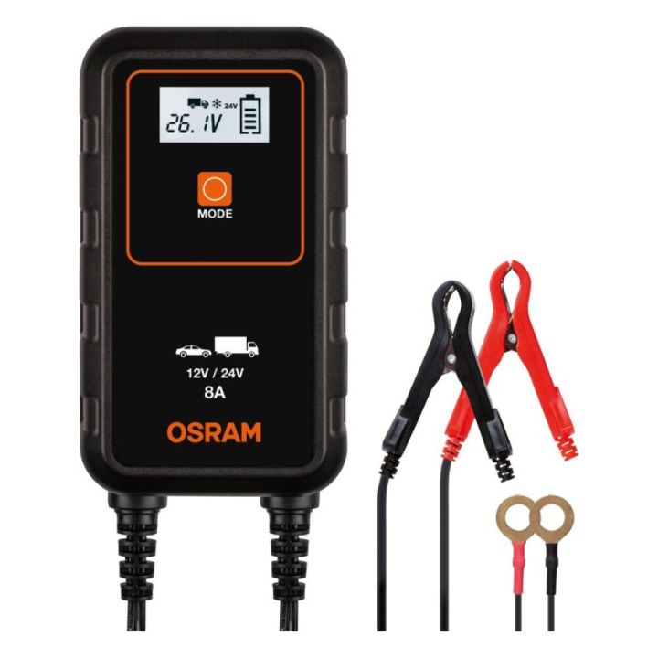 Akulaadija Osram 908 8 A 12/24 V
