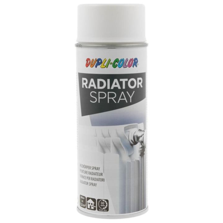Radiaatori värv Dupli-Color 400 ml RAL 9010 spray white matt