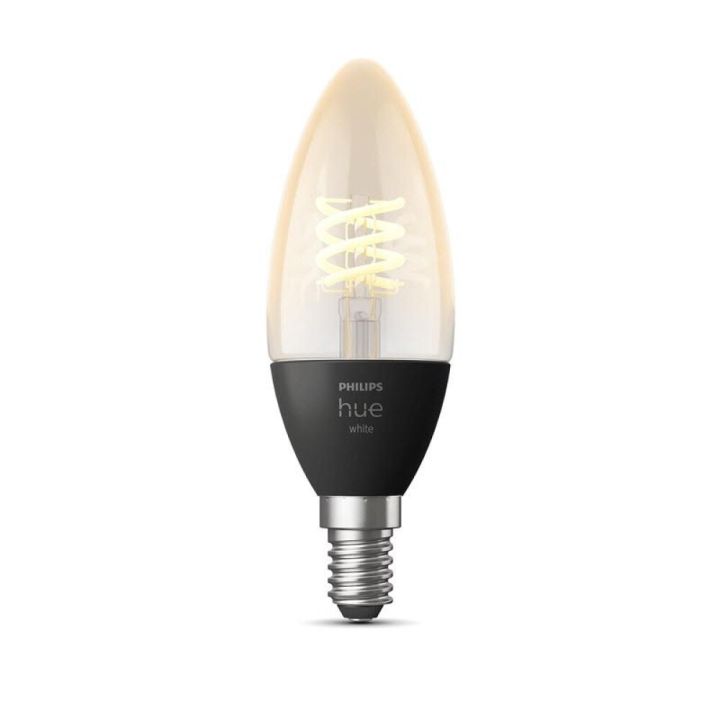 LED-nutilamp Philips Hue White Ambiance Filament 4,5 W E14