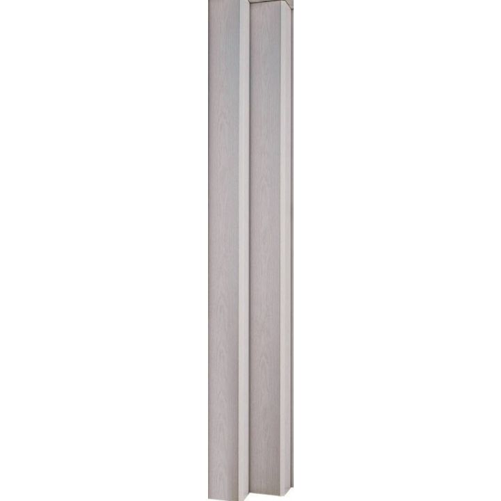 Voldikukse President lisalamell 140 x 2050 mm, valge saar