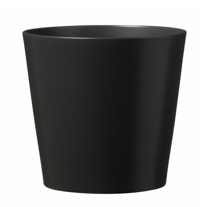 Ümbrispott Dallas Ø 14 cm, tumehall