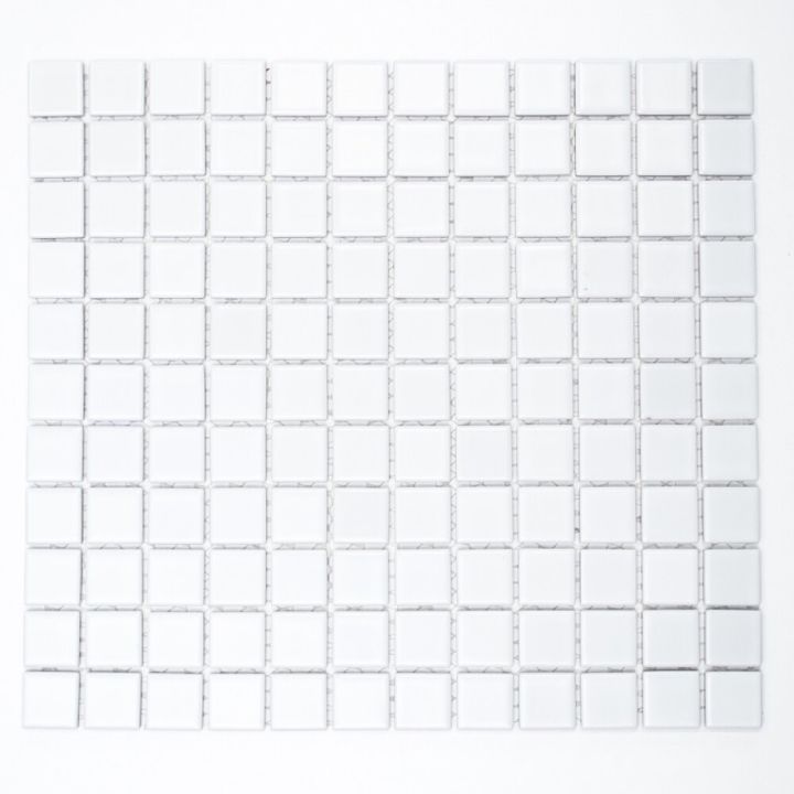 Keraamiline mosaiik 33 x 30,2 cm valge matt