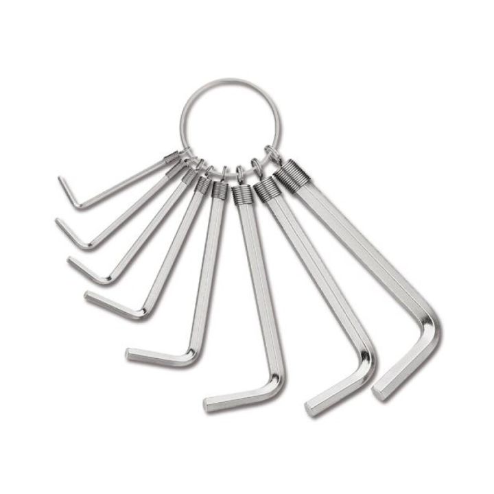 Kuuskantvõtmete komplekt 1,5 - 6 mm