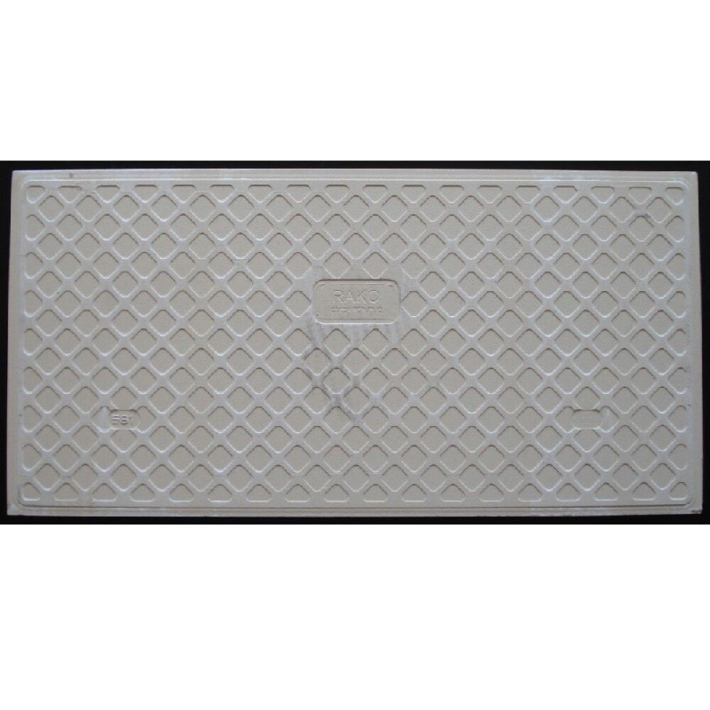 Seinaplaat Concept läikiv valge 20 x 40 cm