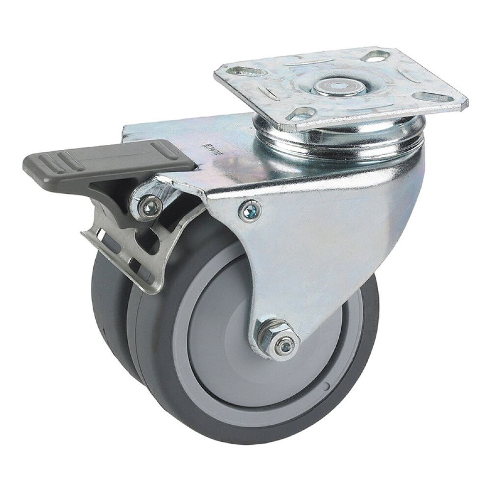 Mööbliratas Stabilit Ø 75 mm piduriga