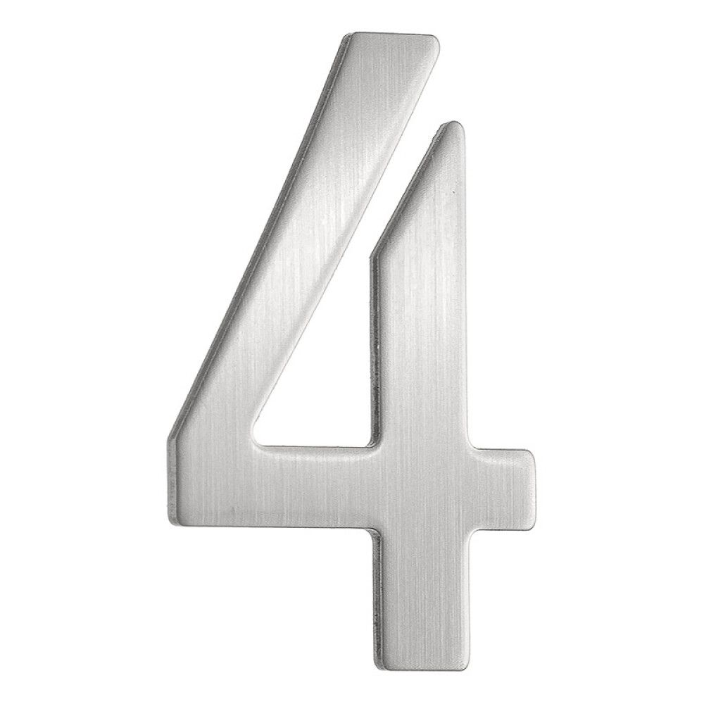 Postkasti number Beslagsboden 4 harjatud roostevaba teras