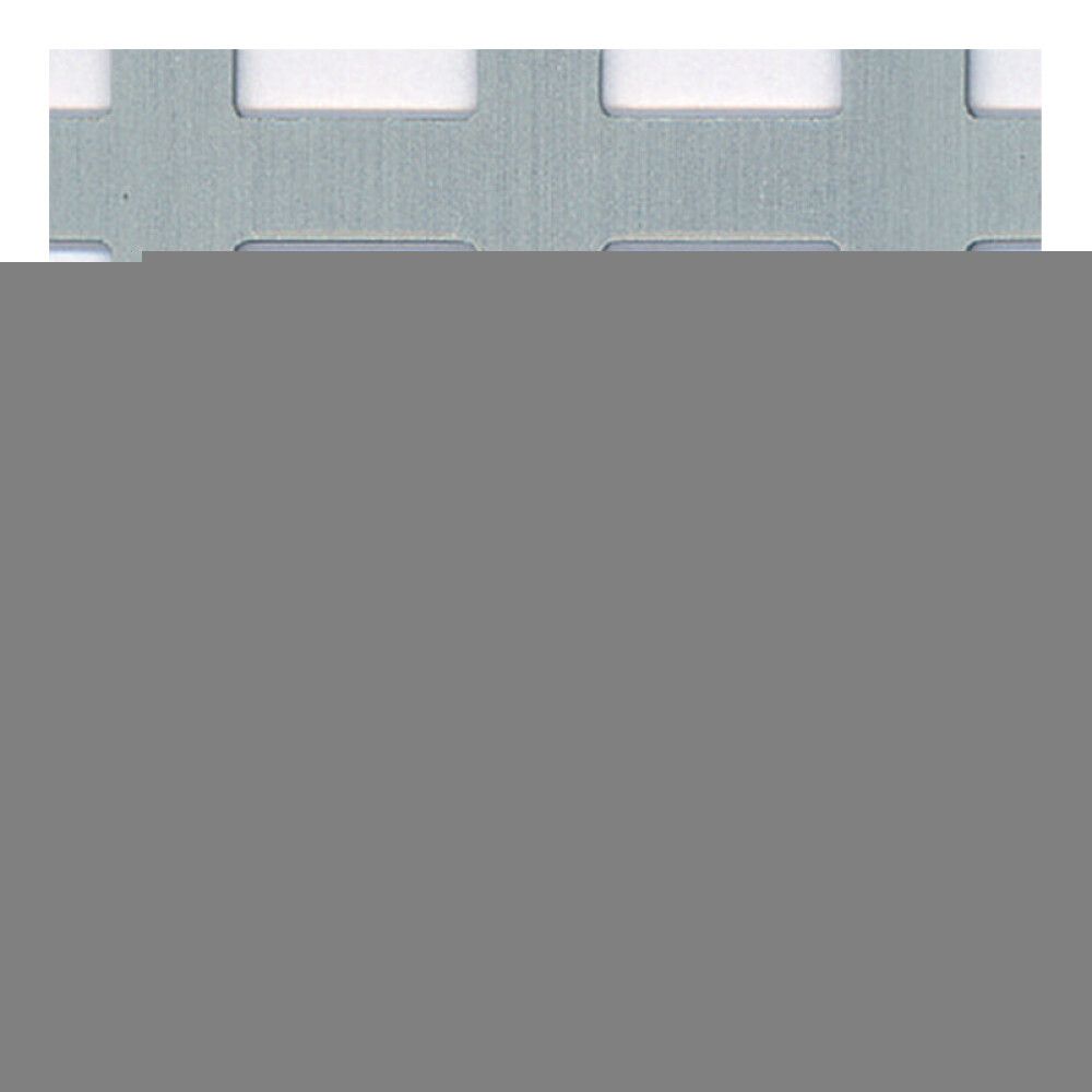 Alumiiniumplekk perforeeritud 500 x 250 x 0,8 mm 500 mm 250 mm