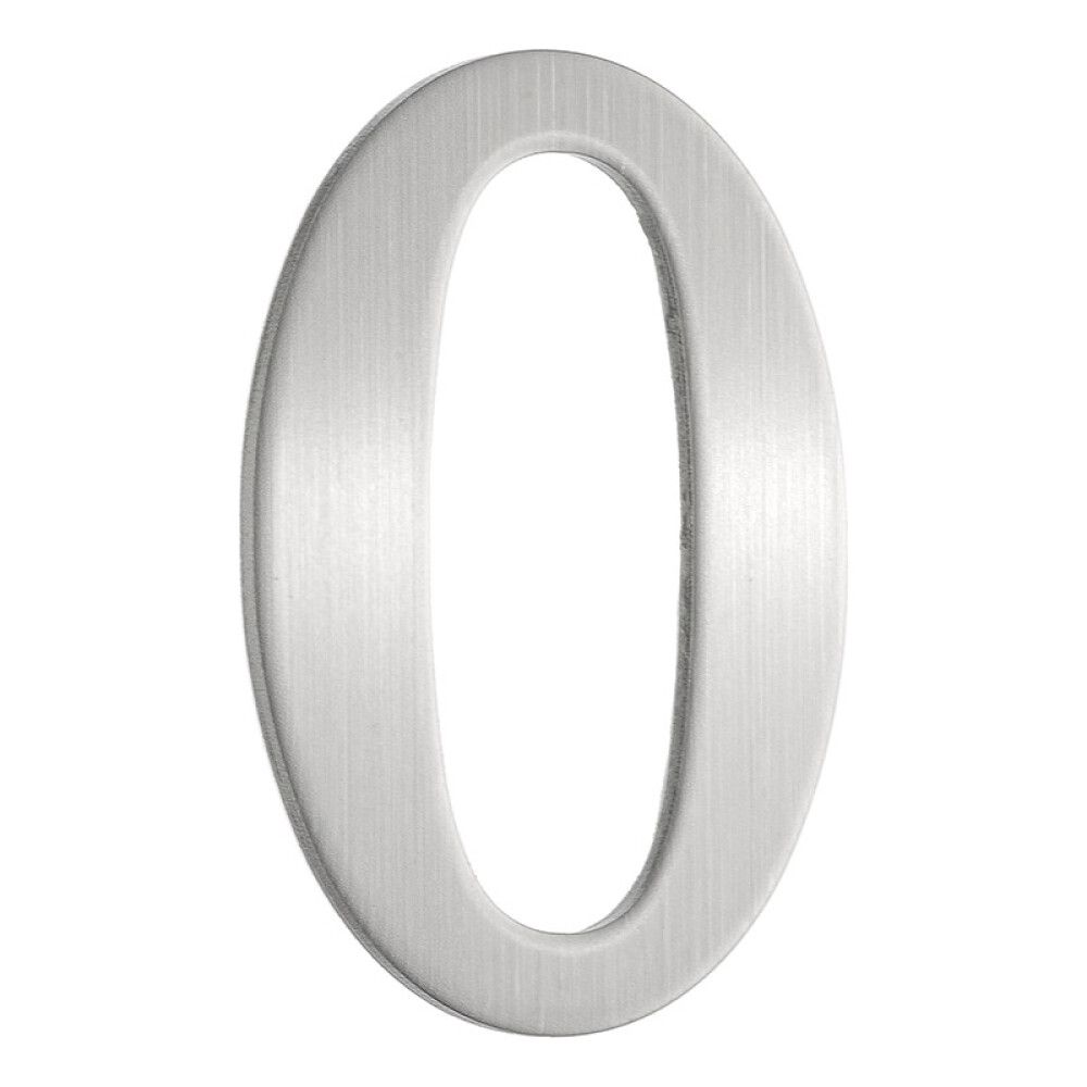 Postkasti number Beslagsboden 0 harjatud roostevaba teras