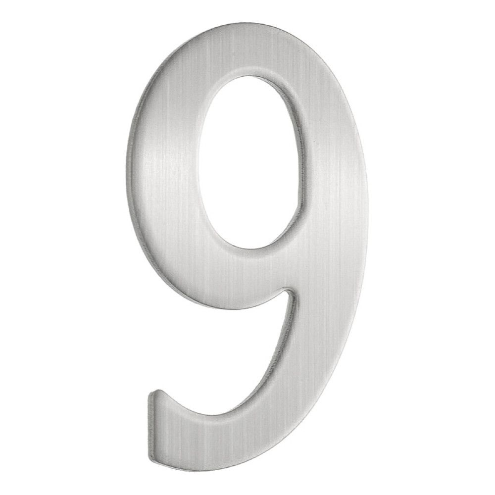 Postkasti number Beslagsboden 9 harjatud roostevaba teras